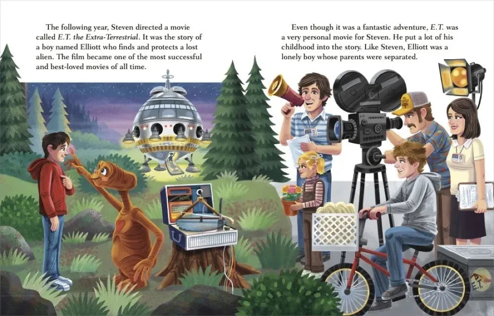 Steven Spielberg: A Little Golden Book Biography US - Hardback