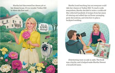 Martha Stewart: A Little Golden Book Biography US - Hardback