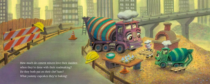 Diggers Love Their Daddies! US - Board book