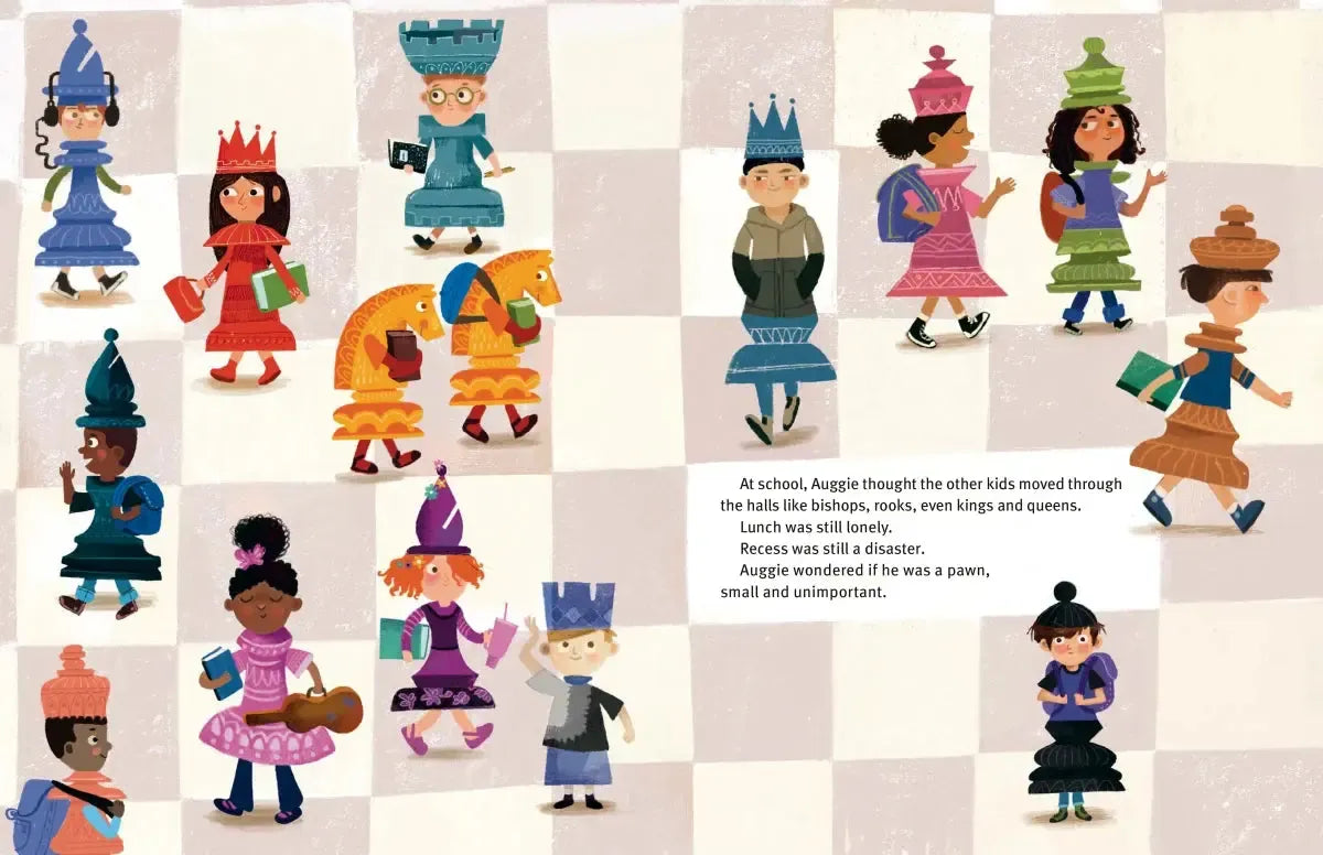 When Auggie Learned to Play Chess US - Hardback (9780593710814)