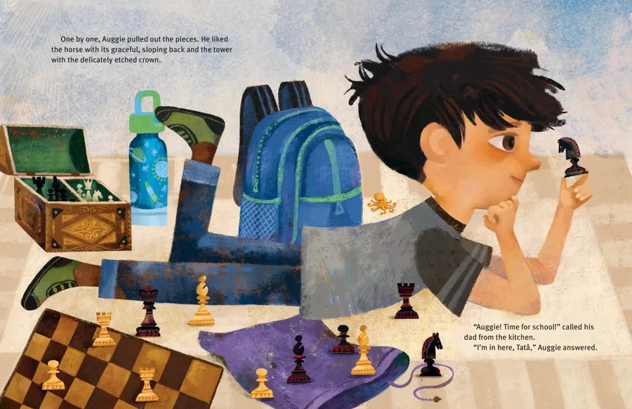 When Auggie Learned to Play Chess US - Hardback (9780593710814)