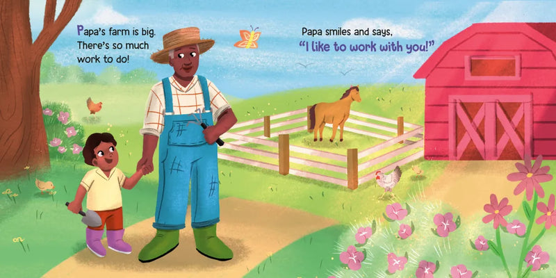 On the Farm: A Brown Baby Parade Book US - Board book