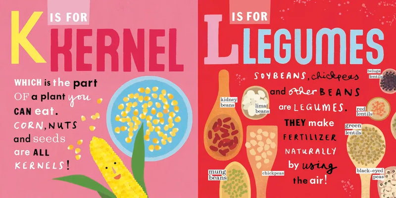 Mrs. Peanuckle's Organic Farm Alphabet US - Board book