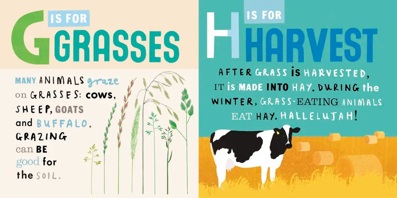 Mrs. Peanuckle's Organic Farm Alphabet US - Board book