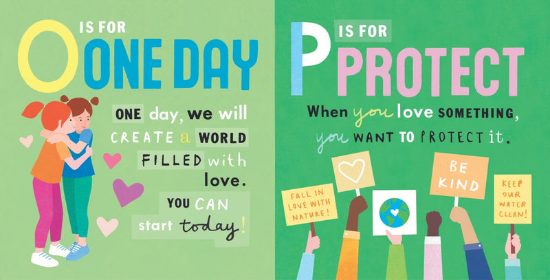 Mrs. Peanuckle's Love Alphabet US - Board book