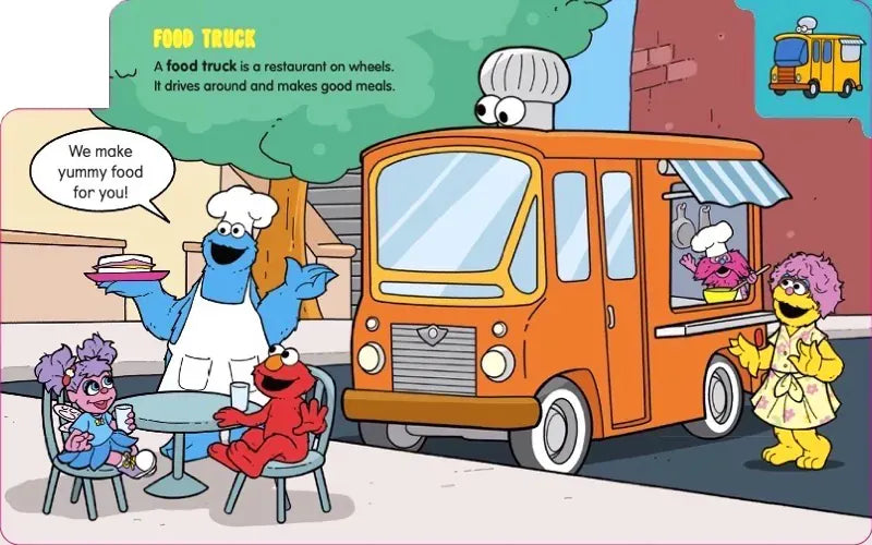 Trucks, Cars, and Things with Wings! (Sesame Street) US - Board book
