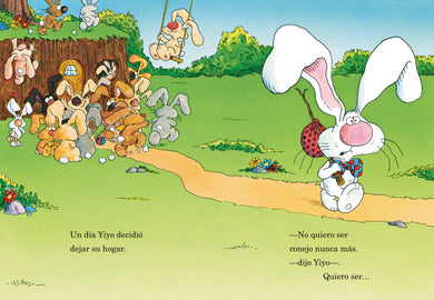 No es fácil ser conejo (It's Not Easy Being a Bunny Spanish Edition) interior 1 (ISBN 9780593711743)