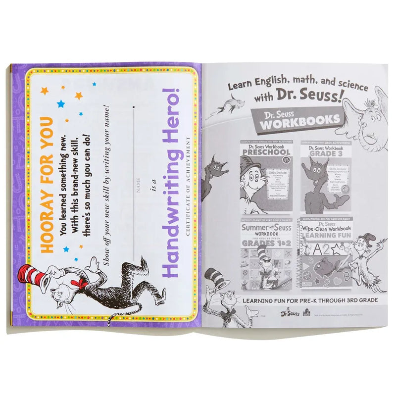 Dr. Seuss Handwriting Workbook US - Paperback / softback