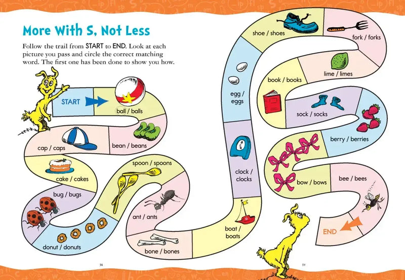 Dr. Seuss Phonics Level 1 Workbook US - Paperback / softback