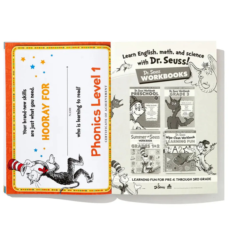 Dr. Seuss Phonics Level 1 Workbook US - Paperback / softback