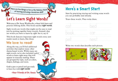 Dr. Seuss Sight Words Level 1 Workbook US - Paperback / softback