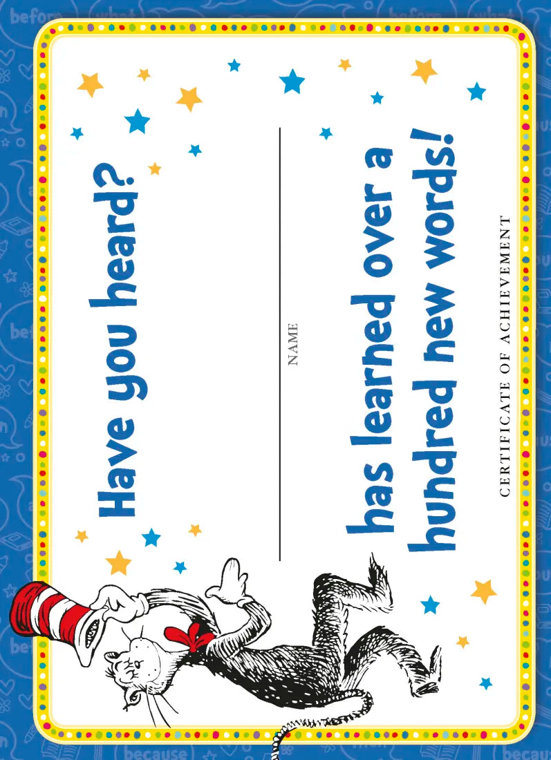 Dr. Seuss Sight Words Level 1 Workbook US - Paperback / softback