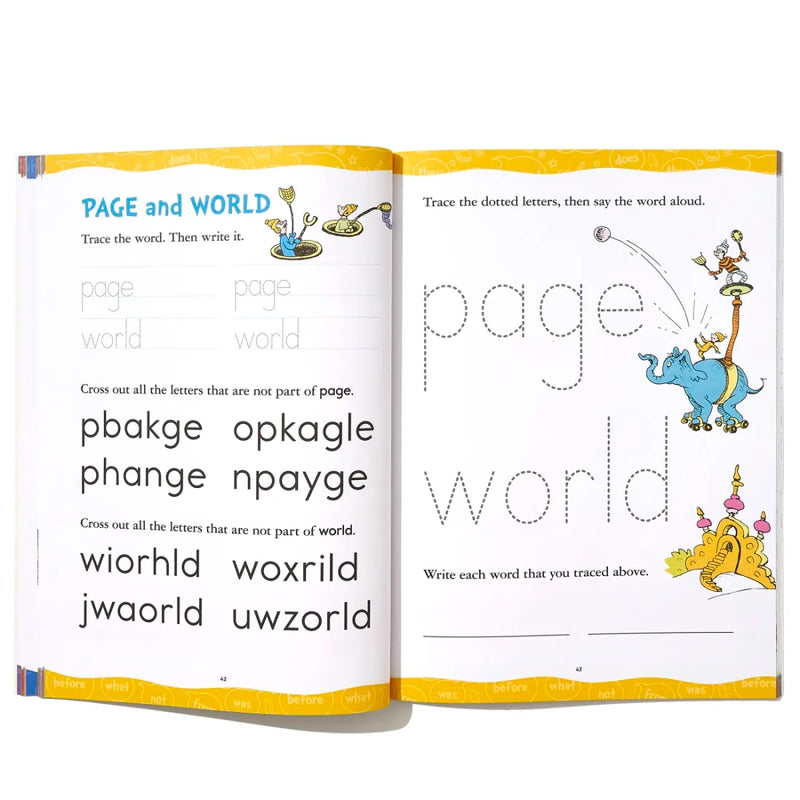 Dr. Seuss Sight Words Level 2 Workbook US - Paperback / softback