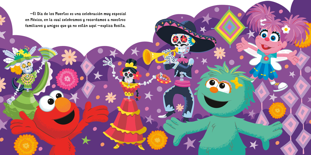 ¡El Día de los Muertos en Sesame Street! (Sesame Street) interior 3 (ISBN 9780593712535)
