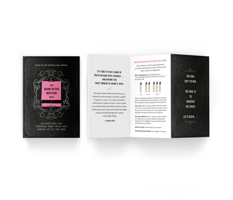 The Burn After Writing Deck US - Cards