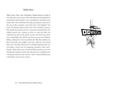 They Will Tell You the World Is Yours US - Hardback