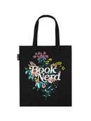 Book Nerd Floral Tote Bag-Lifestyle and Leisure-買書書 BuyBookBook
