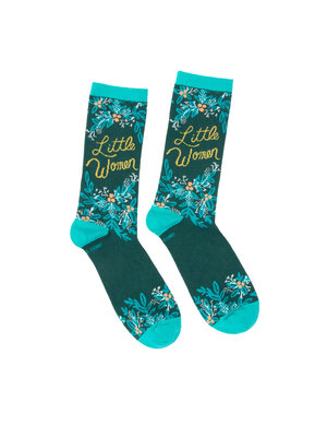 Puffin in Bloom: Little Women Socks - Large-Lifestyle and Leisure-買書書 BuyBookBook
