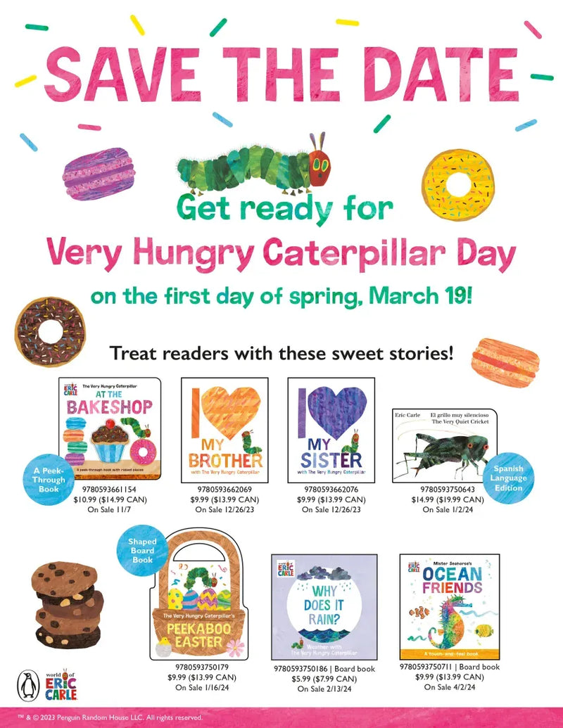 The Very Hungry Caterpillar's Peekaboo Easter US - Board book