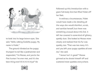 Moose and Violet Knock Things Down