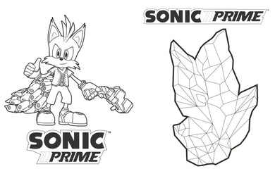The Ultimate Sonic Prime Coloring Book US - Paperback / softback