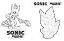 The Ultimate Sonic Prime Coloring Book US - Paperback / softback