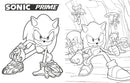 The Ultimate Sonic Prime Coloring Book US - Paperback / softback