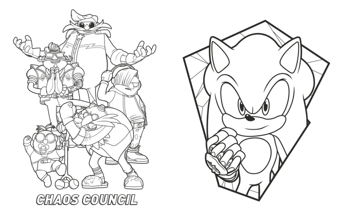 The Ultimate Sonic Prime Coloring Book US - Paperback / softback
