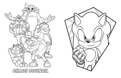 The Ultimate Sonic Prime Coloring Book US - Paperback / softback