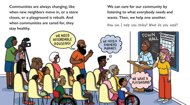 We Care: A First Conversation About Justice US - Hardback