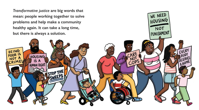 We Care: A First Conversation About Justice US - Hardback