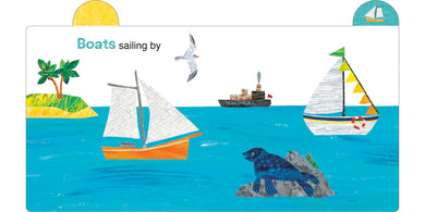 A Day at the Beach with The Very Hungry Caterpillar US - Board book