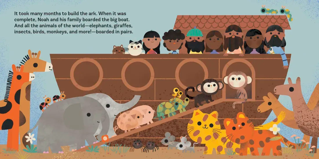 Noah and the Flood US - Board book