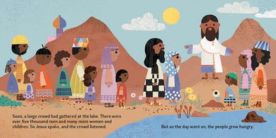 Jesus Feeds the Hungry US - Board book