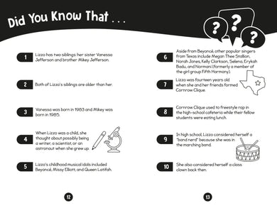 96 Facts About Lizzo US - Paperback / softback