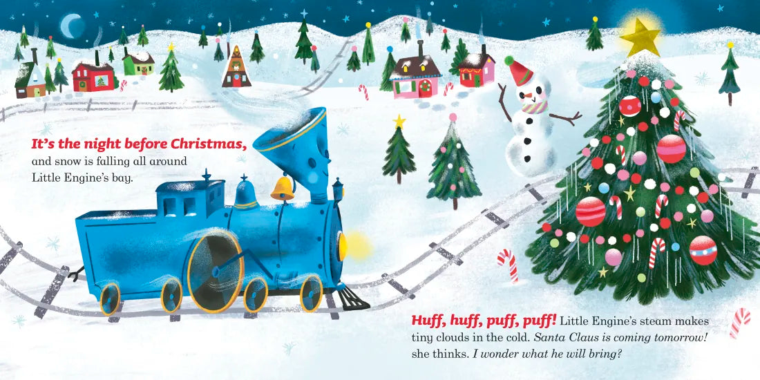 The Little Engine That Could Saves Christmas US - Hardback