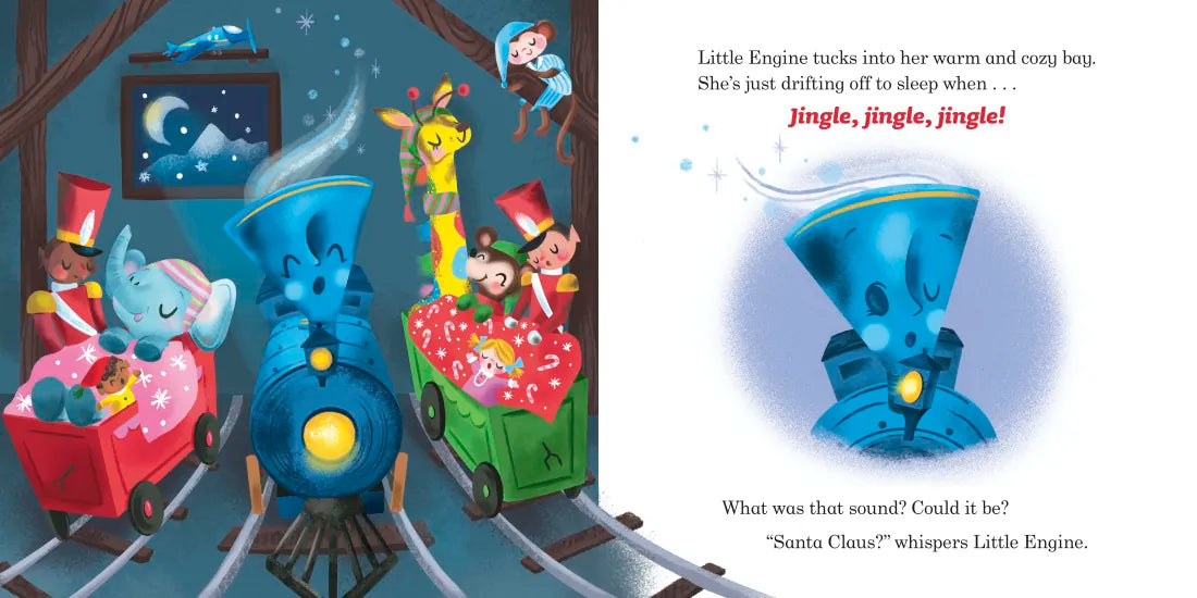 The Little Engine That Could Saves Christmas US - Hardback