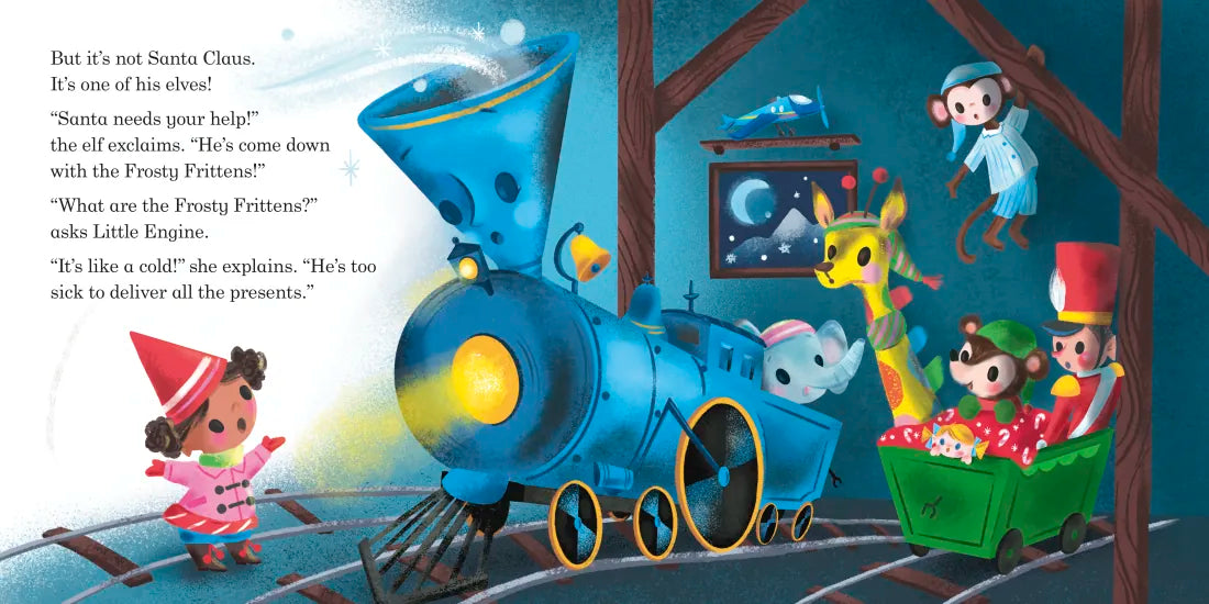 The Little Engine That Could Saves Christmas US - Hardback
