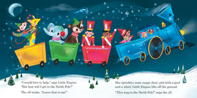 The Little Engine That Could Saves Christmas US - Hardback