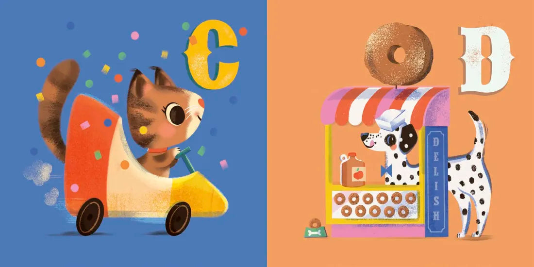 The ABCs of Fall US - Board book