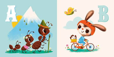 The ABCs of Spring US - Board book