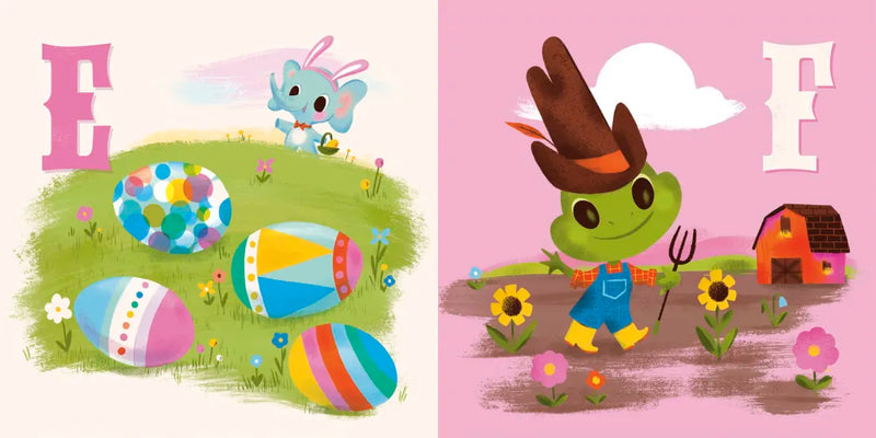 The ABCs of Spring US - Board book