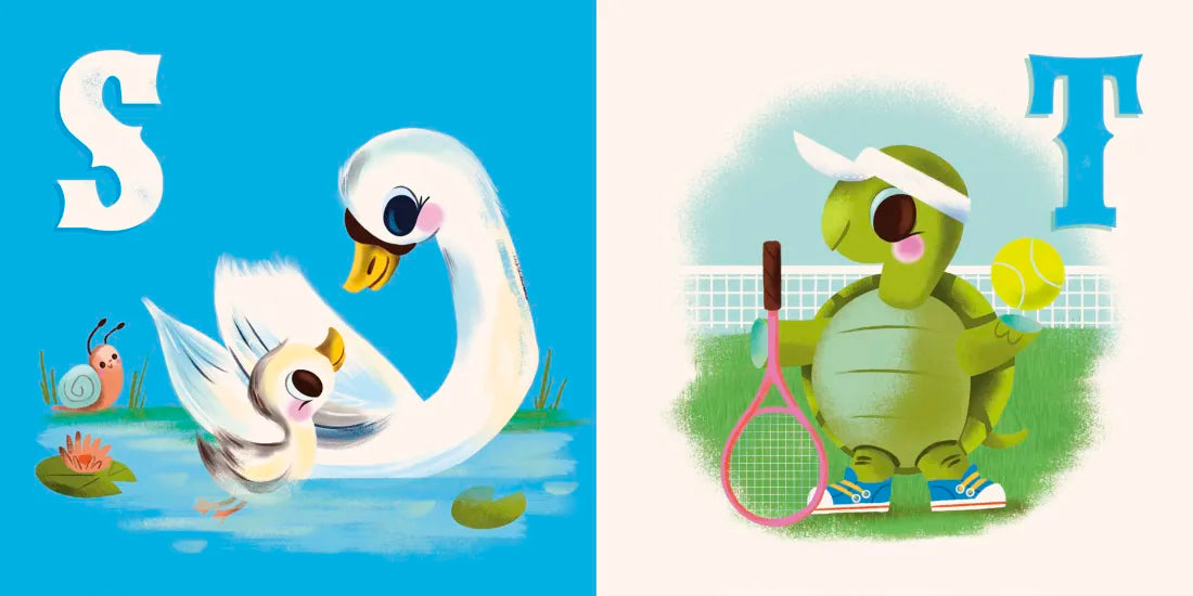 The ABCs of Spring US - Board book