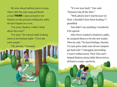 The Only Ghost at Summer Camp US - Paperback / softback