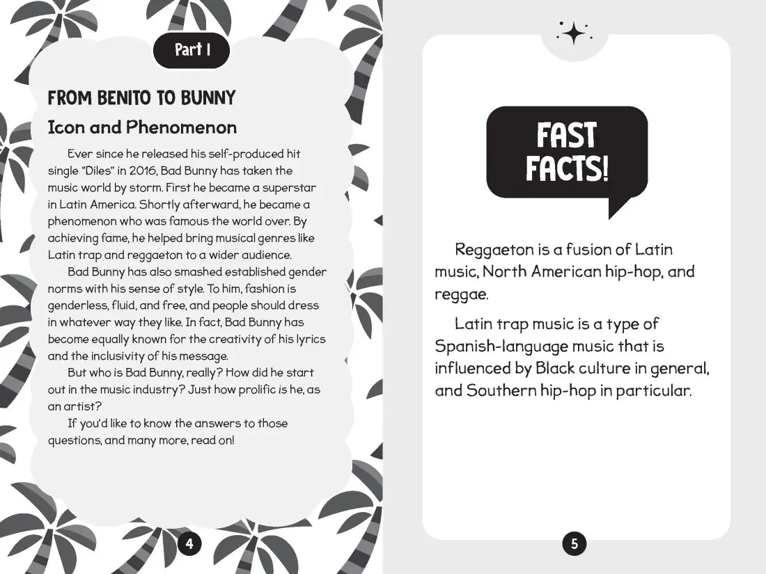 96 Facts About Bad Bunny US - Paperback / softback