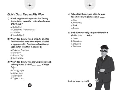 96 Facts About Bad Bunny US - Paperback / softback