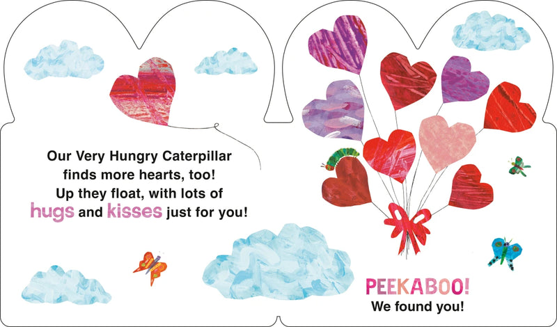 The Very Hungry Caterpillar's Peekaboo Valentine US - Board book