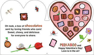 The Very Hungry Caterpillar's Peekaboo Valentine US - Board book