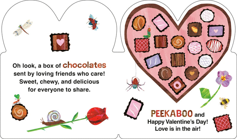 The Very Hungry Caterpillar's Peekaboo Valentine US - Board book