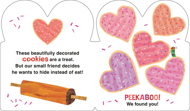 The Very Hungry Caterpillar's Peekaboo Valentine US - Board book